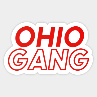 Ohio Gang Sticker